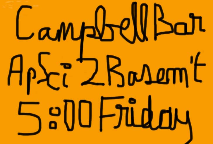 Campbell Bar Applied Science 2 Friday 5:00